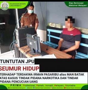 Man Batak Di Tuntut Seumur Hidup