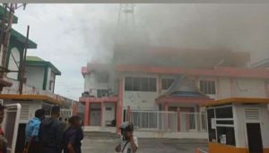 Mendadak Jaringan Telkomsel Hilang, Rupanya Gedung Telkom di Pekanbaru Kebakaran