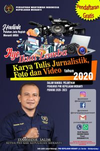 Panpel Lakukan Revisi Syarat Lomba, Ketua PWI Meranti,: Nominasi Pemenang dan Hadiah Diperbanyak