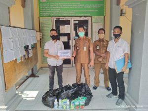 PT Pelindo1 (Persero) Cabang Dumai kembali bantu bahan disinfektan untuk 4 Keluraha