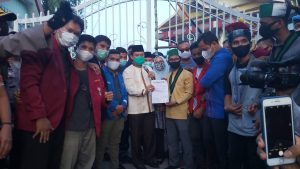 BADKO HMI RIAU-KEPRI Gelar Aksi Bersama Cipayung Plus Membatalkan UU Omnibus Law