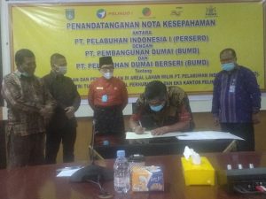 Pelindo I Cabang Dumai Jalin Sinergitas Dengan BUMD
