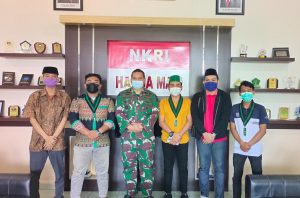 Himpunan Mahasiswa Islam Cabang Dumai dan Komando Distrik Militer 0320 Dumai Perkuat Sinergitas