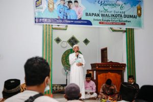 Walikota Dumai Safari Ramadhan ke Beberapa Mesjid Dimalam Kesembilan