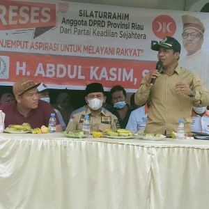 Abdul Kasim SH Gelar Reses Di Kelurahan Teluk Binjai