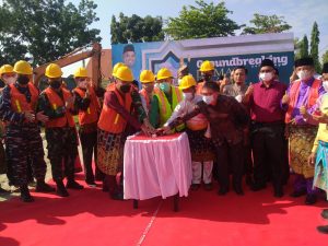 Walikota dumai Hadiri Groundbreaking Ceremoni pembangunan DIC