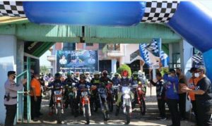 Jelang HUT Rohul, Wabub  buka secara resmi Ratusan Rider JRR ke 9