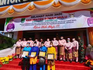 Pemkab Rohul gelar upacara hari jadi Rokan hulu ke 22 tahun