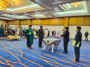 Resmi Dilantik, Muhammad Zaki Duduki Jabatan Pj Sekda Rohul