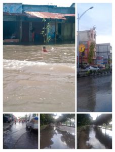 Seharian Hujan, Kota Dumai Dikepung Banjir