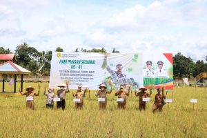 Momentum HPS ke 41, Wabup Rohul Apresiasikan Petani Jaga Ketahanan Pangan