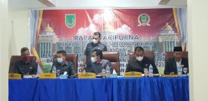 Melalui Paripurna, Bupati Rohil Serahkan KUA PPAS Untuk Segera Dibahas Oleh DPRD