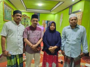 Kades terpilih tali kumain mengucapkan rasa syukur dengan doa bersama nya
