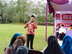 Adam Syafaat Jemput Aspirasi Masyarakat Sekaligus Bersamaan Dengan Pelantikan DPC PKS