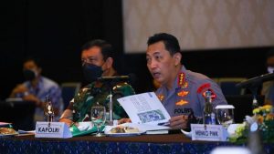 GDPRR Bali, Kapolri Siapkan Skenario Pengamanan-Genjot Vaksin Booster