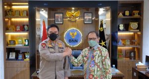Kapolda Riau Berkunjung ke BNNP RIau