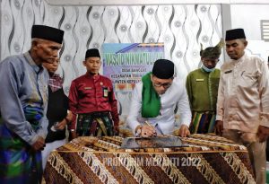 Bupati Kepulauan Meranti Lakukan Peresmian Masjid Nikmatullah