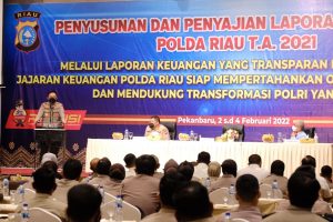 Polda Riau Raih 9 Kali Penghargaan WTP
