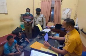 Seorang Polisi di Pekanbaru Tabrak Dua Jambret