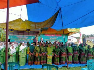 Muslimat NU Kukuhkan 2 ranting di kecamatan Tambusai