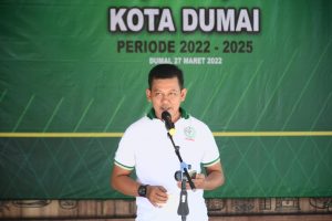 Faisal Arif, Ketua Panitia Turnamen Domino serta Pelantikan PD PORDI Kota Dumai