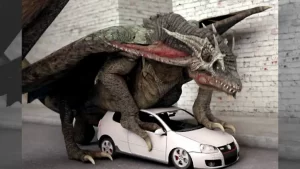 Car Dragon TikTok, Gif yang Lagi Viral