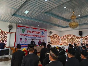 Bupati Rohul Lantik serta Ambil sumpah jabatan Kepala Sekolah SMP, SD dan TK