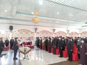Bupati Sukiman Lantik 103 Pejabat Eselon III dan IV Pemkab Rohul