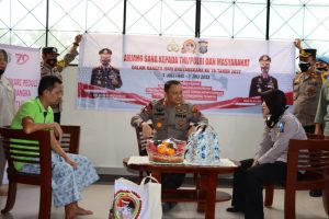 Polres Labuhanbatu Melaksanakan Anjangsana Kepada TNI, POLRI Dan Masyarakat Dalam Rangka Hari Bhayangkara Ke-76