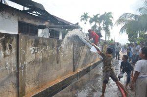 Kebakaran Rumah di Dumai, Ada Suara Ledakan