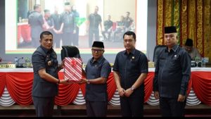 DPRD Gelar Rapat Paripurna Penyampaian Ranperda Tentang Pertanggungjawaban Pelaksanaan APBD Meranti 2021