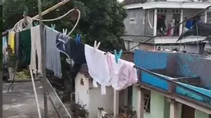 Video Viral Kabel Internet Jadi Jemuran CD Wanita