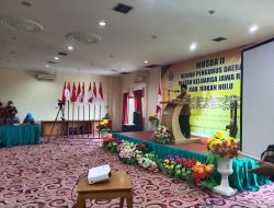 Bupati Sukiman Pukul Gong 7 Kali Membuka MUSDA Ke II DPD IKJR Rohul