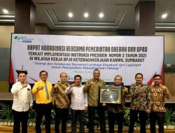 Bupati Labuhanbatu Terima Piagam Penghargaan dari BPJS