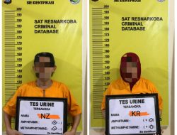 Suami Istri Pengedar Sabu Dibekuk Polisi