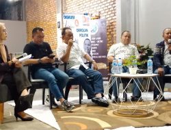 Gelar Talkshow, Kaum Milenial di Meranti Antusias Hadiri Diskusi Politik