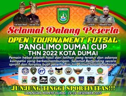 Panglimo Laskar Dumai Kota Said Alwi Gelar Tournament Futsal, Di Ikuti Puluhan Club