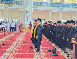 Wabub Rohul Resmi Lantik 64 Dewan Hakim, Majelis Hakim Dan Pembantu Hakim Pada MTQ ke 23