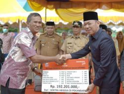 Bupati Rohil Lantik Empat Pejabat Sementara Datuk Penghulu Kecamatan Bagan Sinembah