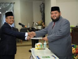Abu Bakar Resmi di Lantik Jadi Anggota DPRD Rohul PAW Sisa Jabatan 2019-2024