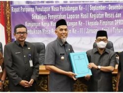 Ketua DPRD Dumai Pimpin Paripurna Penutupan Masa Sidang I Tahun 2022