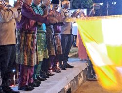 Pemkab Rohul Gelar Malam Takbiran Idul Adha 1444 H, Bupati Menabuk Bedug dan Lepas Peserta Parade Pawai