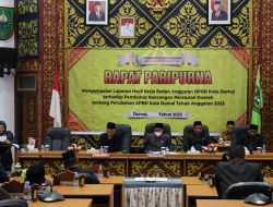 DPRD Dumai Gelar Paripurna Laporan Hasil Kerja Banggar Terhadap Ranperda APBD P Anggaran Tahun 2023