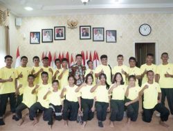 Bupati Rohil Lepas Atlet Whusu Ikuti Seleksi Tingkat Provinsi