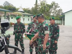 Bentuk Dukungan Kepada Babinsa, Letkol Inf Antony Tri Wibowo Serahkan Kendaraan Dinas Baru