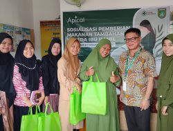 Apical Dumai Lanjutkan Penanggulangan Stunting Melalui Pemberian Makanan Tambahan Kepada Ibu Hamil