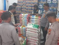 Pores Dumai Dan Jajaran Polsek Serentak Pantau Pasar Dan Grosir Cek Beras Oplosan