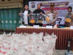 Polres Dumai Ringkus Pelaku Pengoplos Beras di Jalan Cempedak