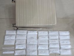 Polda Riau Gagalkan Penyelundupan 13 Kg Sabu di Bandara Sultan Syarif Kasim II Pekanbaru