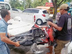 Seorang Pria Meninggal Setelah Ditabrak Truk di Jalan Soekarno-Hatta Pekanbaru